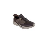 Zapatos Skechers SLADE - MACKLIN (Chocolate) Hombre