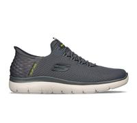 Skechers Hombre Summits High Range Zapatillas, Charcoal Mesh/Trim, 42 EU