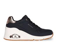 Skechers Zapatillas UNO Wedge Hi Steps 177520BLK, Negro, 39 EU