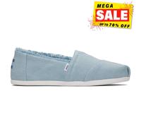 TOMS Alpargata, Mocasín Plano Mujer, Pastel Blue Washed Denim, 38 EU