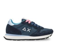 SUN68 Mujer Zapatillas Bajas Piel Z36201, Azul Oscuro, 39 EU