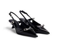 Zapatos TACÓN Destalonados Efecto Charol Sabin
