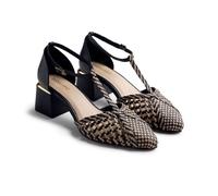 Zapatos TACÓN Piel Trenzada Boyne