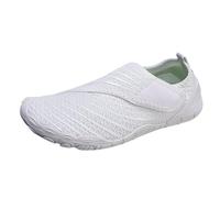 Zapatos Tenis A para Deportes Acuáticos para Natación en la Playa, Piscina, Surf, Yoga, para Mujeres y Hombres Sun68 Zapatos Verano, Color blanco., 43 EU