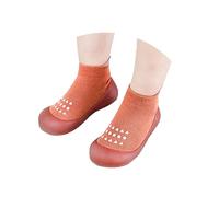 Zapatos Tipo calcetín para bebé Zapatillas Transpirables Antideslizantes con de Goma para Caminar diseñadas para niño y niña