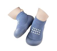 Zapatos Tipo calcetín para bebé Zapatillas Transpirables Antideslizantes con de Goma para Caminar diseñadas para niño y niña