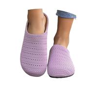 Zapatos Tipo Mule Casuales sin Cordones, Suela Plana, Punta Redonda, cómodos, Ideales para Caminar a Diario, Mujer, Transpirables y Ligeros para Primavera Verano_1