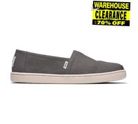 TOMS ALPARGATA CORE, Mocasines Planos Unisex Niños, Gris, 30 EU