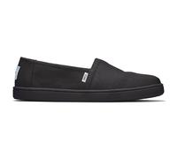 Zapatos Toms Alpargata Junior Moda Espadrille Casual Slip Ons Negros