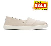 Zapatos Toms Alpargata Slip-On Casual Comfort Cupsole Para Mujeres Beige