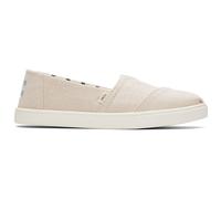 Zapatos Toms Alpargata Slip-On Casual Comfort Cupsole Para Mujeres Beige