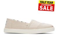 Zapatos Toms Alpargata Slip-On Casual Comfort Cupsole Para Mujeres Beige