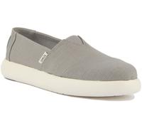 Zapatos Toms Mujeres Alpargata Mallow Earthwise Heritage En Gris Talla EU 36-42