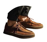 Zapatos tradicionales para hombre, modernos, informales, con suela de plataforma elevada, estilo británico, ideales para el otoño y la conducción cómoda