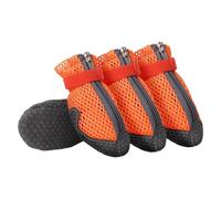 Zapatos transpirables para mascotas con un diseño elegante y bonito que protege a tu mascota mientras hace que las salidas sean más fáciles. Hecho de materiales ligeros adecuados para todas las