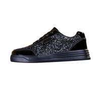 Zapatos Vintage Mujer Zapatillas Brillantes Mujer De Montaña Plateadas Rojos Tacon Negras Casual Vestir Moda Women Shoes Tacones Sneakers Fiesta para Bodas Metatarsalgia Corcho Tenis Elegantes 34