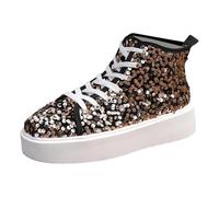 Zapatos Vintage Mujer Zapatillas Brillantes Mujer Marrones De Fiesta con Plataforma Burdeos Respetuosas 24 Horas Trabajo Sneakers Comodos Casa Novia Boda Negras Ante Flamenco Clavos Corcho Altas