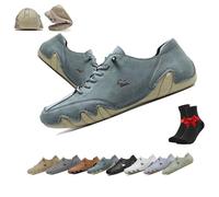 Zapatos Vogany for Mujer y Hombre, Zapatillas ortopédicas Impermeables y Transpirables VogLDeck, Zapatos Descalzos de Alpaca, Zapatos for Exteriores Nevova(Dark Green,42 EU)