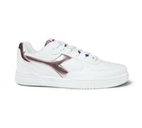 Zapatos Zapatillas Mujer Diadora Modelo Raptor Bajo Metálico Satén Wn