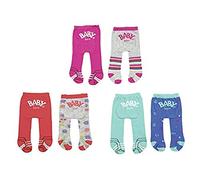 Zapf Creation 827000 BABY born Trend Mallas 43 cm - Para niños pequeños de 3 años en adelante - Fáciles de usar para manos pequeñas - Estilos adorables - Incluye dos medias surtidas
