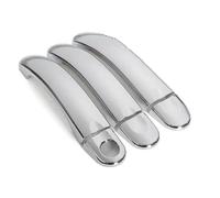 ZAPORA Adhesivo cubre 3 Colores Para VW Para T5 T6 Para Transporter Para Caravelle Para Multivan Para California Cubierta Cromada Manija Puerta Coche Embellecedor(Style1)