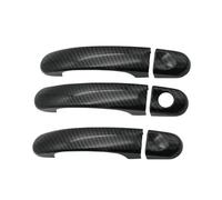 ZAPORA Adhesivo cubre 3 Colores Para VW Para T5 T6 Para Transporter Para Caravelle Para Multivan Para California Cubierta Cromada Manija Puerta Coche Embellecedor(Style2)