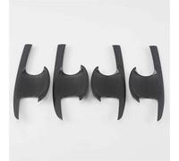ZAPORA Adhesivo cubre Para CR-V Para CRV 2017-2021, Cubiertas Cromadas Fibra Carbono Para Manija Puerta Coche, Embellecedor Superposición, Accesorios Estilo Para Automóvil(Carbon bowl)