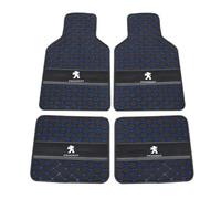ZAPORA Cuero Alfombrillas Coche para Peugeot 508 I SW 2014-2018 Juego Completo Protección Moqueta Interior Impermeable Automovil Alfombras,C