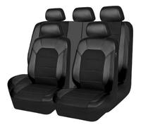 ZAPORA Cuero Funda Asiento Coche, para Ford C-MAX 2003-2008 2009 2010 Impermeable Completo Juegos Cubreasientos Protectores Interior Accesorios,B