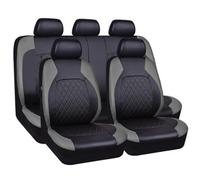 ZAPORA Cuero Funda Asiento Coche, para Hyundai Bayon SUV 2021 2022 2023 Impermeable Completo Juegos Cubreasientos Protectores Interior Accesorios,B