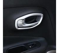 ZAPORA Pegatinas Decorativas Para La Cubierta Cuenco Manija Puerta Interior Del Coche Accesorios Para Jeep Para Renegade BU 2015-2020