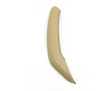 ZAPORA Piezas De Repuesto Para Manija Puerta Pasajero Izquierda Y Derecha Interior Coche Embellecedor De Cuero Piezas De Repuesto Para X3 X4 F25 F26 2010-2016(Left beige)