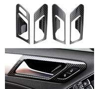 ZAPORA Repuestos Para Automóviles Panel De Control Interruptores Puertas Y Ventanas Interiores Cubierta Manija Puerta Embellecedor Para Golf 6 MK6 2008-2013(LHD Black)