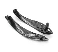 ZAPORA Tirador De Puerta Interior De Coche Embellecedor De Panel Interior Para Serie 3 4 M3 M4 F30 F80 F31 F32 F33 F34 F35 F36 F82 2013-2018(Left front black-a2pcs)