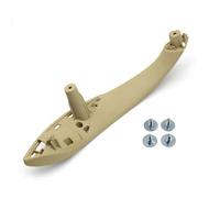 ZAPORA Tirador De Puerta Interior De Coche Embellecedor De Panel Interior Para Serie 3 4 M3 M4 F30 F80 F31 F32 F33 F34 F35 F36 F82 2013-2018(Left back beige)