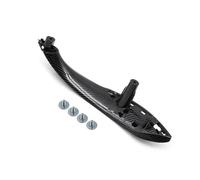 ZAPORA Tirador De Puerta Interior De Coche Embellecedor De Panel Interior Para Serie 3 4 M3 M4 F30 F80 F31 F32 F33 F34 F35 F36 F82 2013-2018(Right back black-a)