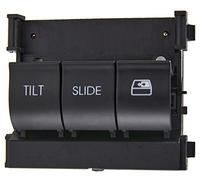 ZAPOSTS Interruptor de consola superior para Ford F150 F250 F350 F450 F550. Interruptor de ventana deslizante trasera, interruptor de techo corredizo 9L3Z15B691DA