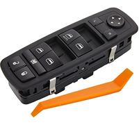 ZAPOSTS Interruptor de ventana eléctrica para Dodge Journey 2017 2018 2019. Interruptor maestro de vidrios de puerta de control lateral del conductor. 68307001AA (luz verde)