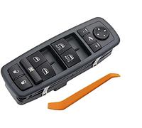 ZAPOSTS Interruptor de ventana Master Power compatible con Dodge Grand Caravan 2012-2016, Chrysler Town Country 2012-2016. Interruptores de control lateral del conductor delantero izquierdo OEM: