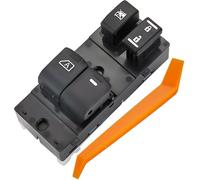 ZAPOSTS Interruptor de ventana para Nissan Frontier 2007-2017. Interruptor maestro de vidrios de puerta de control. Lado izquierdo del conductor. 1 auto de 8 pines. OEM: 25401-ZP50A 25401ZP50A
