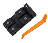 ZAPOTST - Interruptor de ventana eléctrica para Audi A4 2002-2008, Audi A4 Quattro. Audi S4 2004-2008. Interruptor principal eléctrico de contraste para puerta delantera izquierda del lado del
