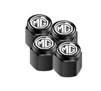 ZAPOV 4Piezas Tapones de Neumáticos con Anillo sellador para MG ZS EV SUV 2020 2023, Tapas Válvulas Coche válvulas de Automóvil Tapones Decorativos