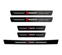 ZAPOV 5Pieza Protector Umbral Puerta Coche para Peugeot 308 SW III P51 I 2021-2024, Peldañoauto Entrada ZócaloTira Umbralauto Molduraumbral Paso Puerta Moldura,B