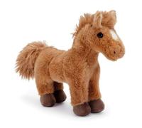 Zappi Co Caballo de Peluche marrón Claro - Peluche Suave de 20 cm - Adorable Caballo de Juguete para niñas y niños