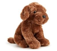 Zappi Co Coco el Labrador de Chocolate de Peluche (20 cm) - Choco Lab Perro - Suave, Agradable, 100% Reciclado - Ideal como Amigo Cachorro de Peluche