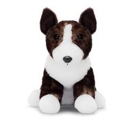 Zappi Co David el Staffy de Peluche (22 cm) - Staffy Superestrella - Suave y abrazable, Reciclado - Amigo Robusto Pero Dulce