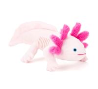 Zappi Co Juguete axolotl de peluche 100% reciclado (30 cm de longitud) suave, acogedor, respetuoso con el medio ambiente para el primer niño