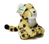 Zappi Co Juguete de Peluche 100% Reciclado de Guepardo (24 cm de Largo) Colección de Animales ecológicos, Suaves y mimosos para el Primer Hijo recién Nacido