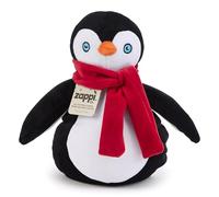 Zappi Co Juguete de Peluche de pingüino: decoración Suave y acogedora de pingüino navideño (25 cm de Altura), decoración Festiva, pequeña Idea de Regalo.