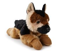 Zappi Co Pastor Alemán de Peluche (28 cm) - Perro Fiel y Agradable, Ecológico, Niños Juguetones, 100% Material Reciclado